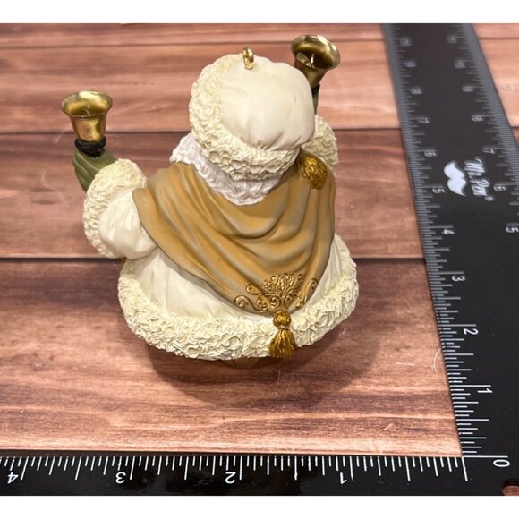 2004 HALLMARK KEEPSAKE ORNAMENT QXG5501 JOLLY OLD KRIS JINGLE BELL - Picture 7 of 8